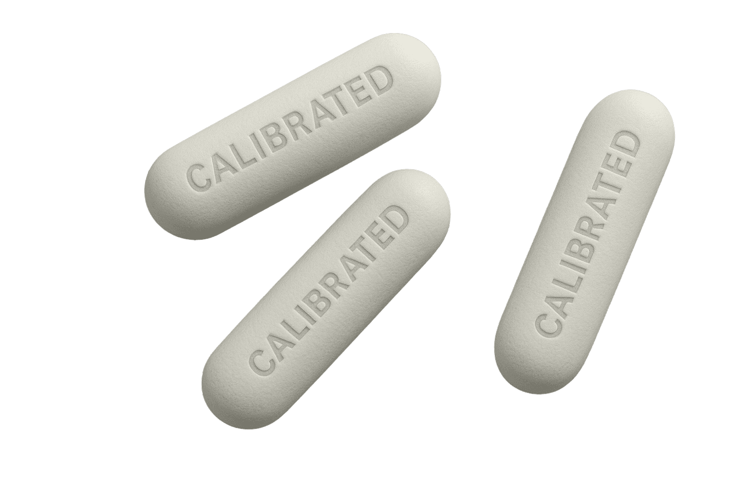 Calibrated TRT Pellets